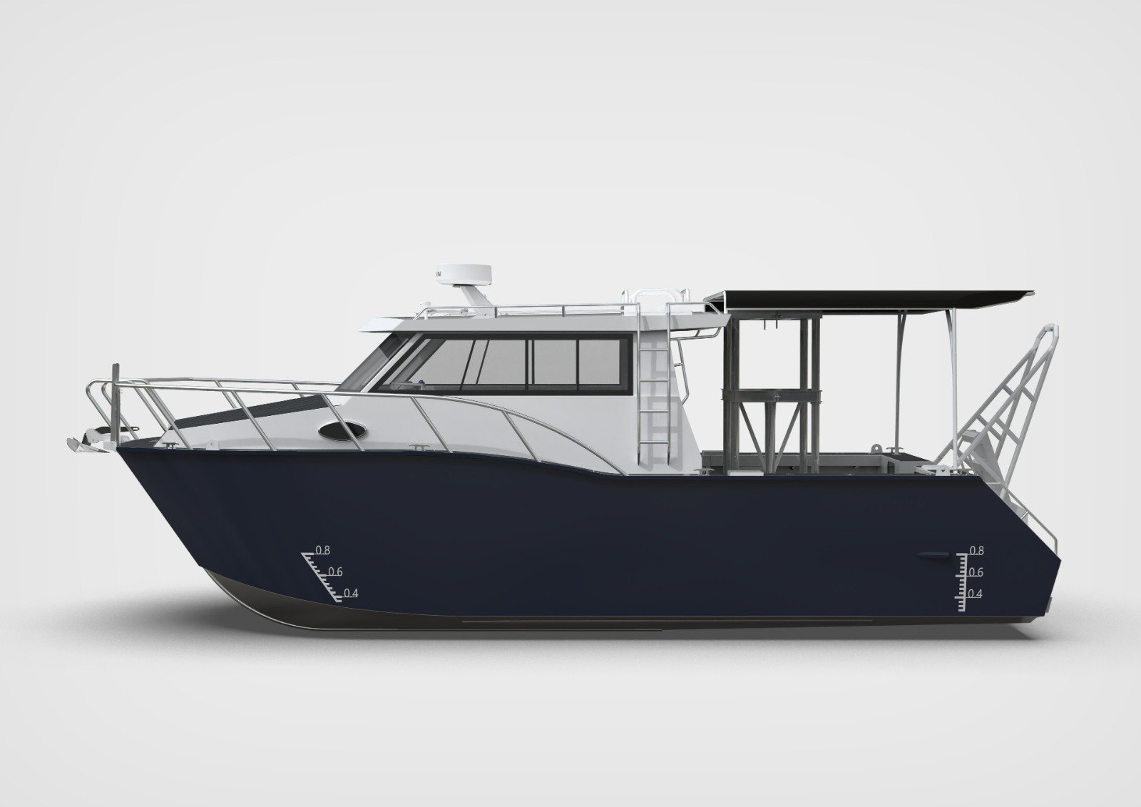 UNMANNED SURVEY BOAT CUM DRONE (USV)